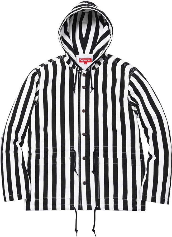 Hooded Denim Parka view 4
